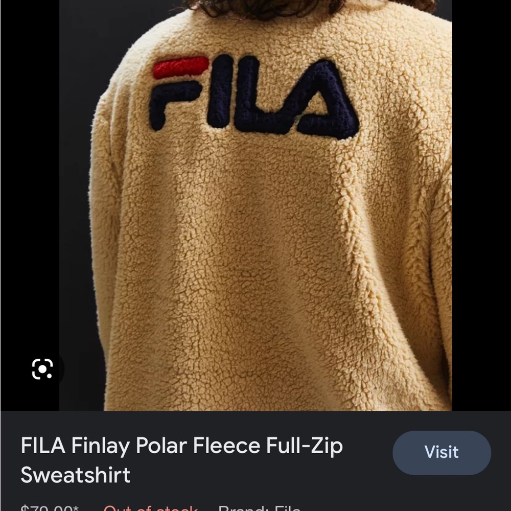 Fila x UO Urban Outfitters McMillan Sherpa men or women